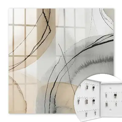 Beruhigende Eleganz in Beige und Grau