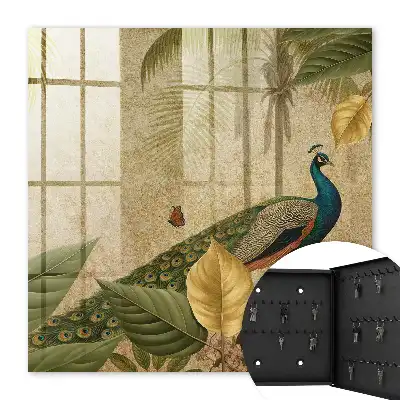 Exotische Landschaft aus Laubpflanzen