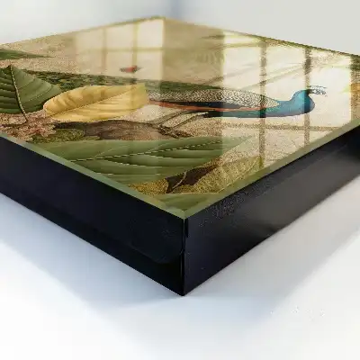 Exotische Landschaft aus Laubpflanzen