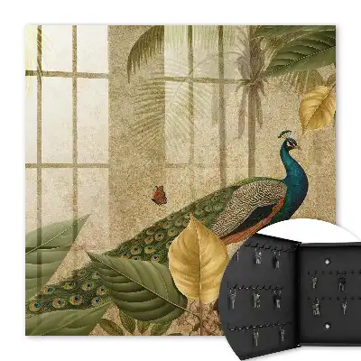Exotische Landschaft aus Laubpflanzen