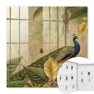Exotische Landschaft aus Laubpflanzen