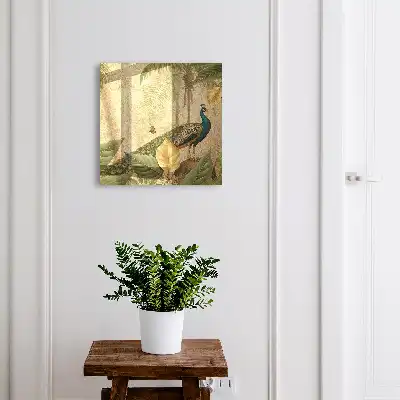 Exotische Landschaft aus Laubpflanzen