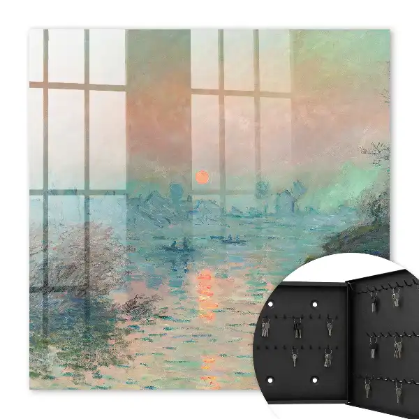 Romantische Landschaft in Pastellfarben