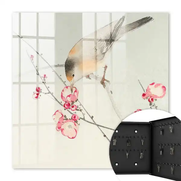 Vogelblumen subtiler Stil