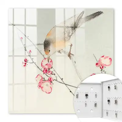 Vogelblumen subtiler Stil
