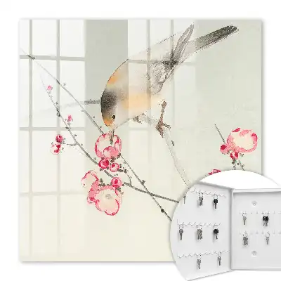 Vogelblumen subtiler Stil