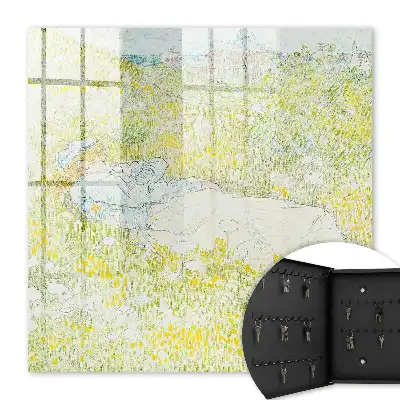 Idyllische Ruhe inmitten der Blumen