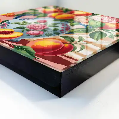 Stillleben mit Blumen und Früchten