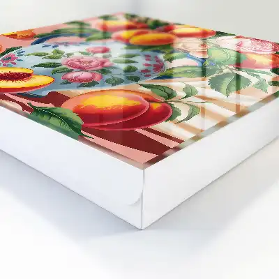 Stillleben mit Blumen und Früchten