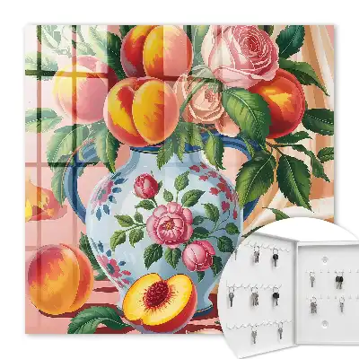 Stillleben mit Blumen und Früchten