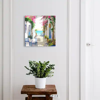 Mediterrane Schönheit voller Blumen
