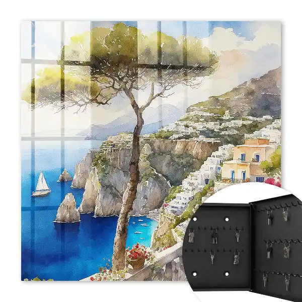 Mediterrane Landschaft des Hügels der Harmonie