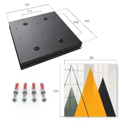 Moderne Komposition in verschiedenen Farben