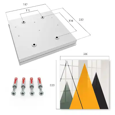 Moderne Komposition in verschiedenen Farben