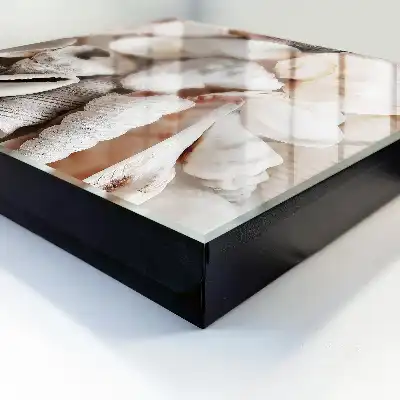 Wandbild Harmonie am Meer in Beigetönen