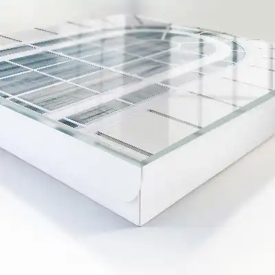 Klassische Eleganz mit weißen Rahmen