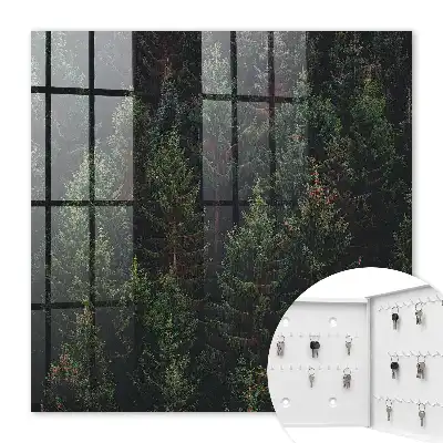 Ein grüner Wald voller Harmonie
