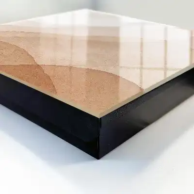 Beige Landschaften im Aquarellstil