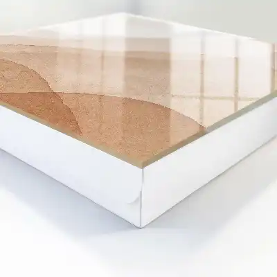 Beige Landschaften im Aquarellstil