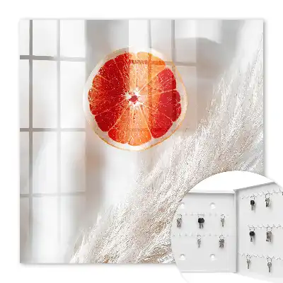Creme aus roter Grapefruit und Boho-Gras