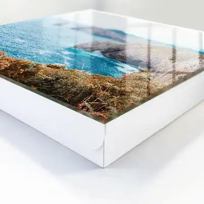 Meereslandschaft mit blauem Meer