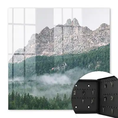 Bergpanorama im Nebel