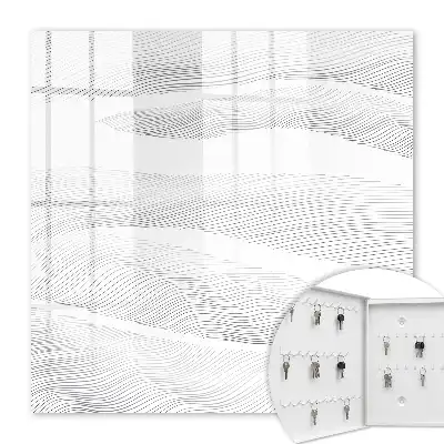 Linienwellen in wellenförmiger Gestaltung