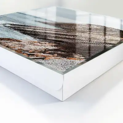 Küstenlandschaft, ruhiges Meer