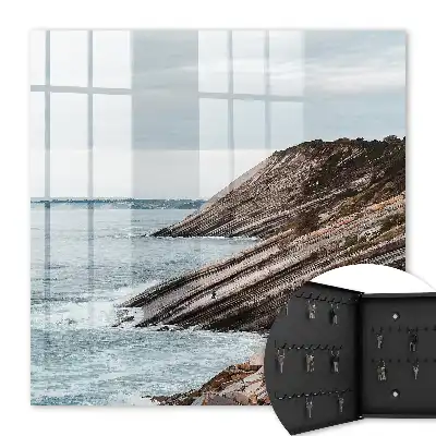 Küstenlandschaft, ruhiges Meer