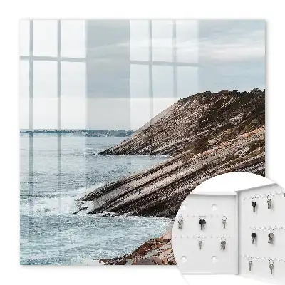 Küstenlandschaft, ruhiges Meer