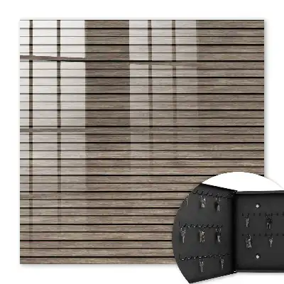 Holzbretter mit harmonischem Linien-Design