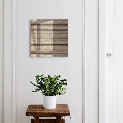 Holzbretter mit harmonischem Linien-Design