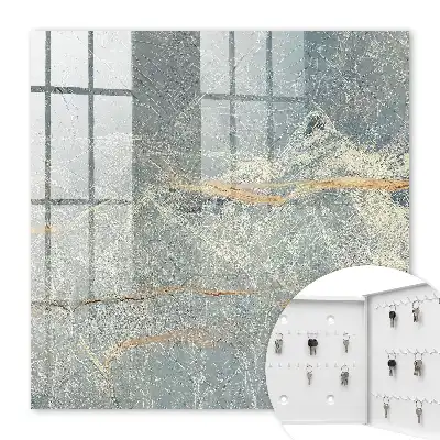 Marmoroptik mit braunen Adern