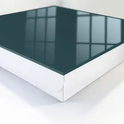 Türkisblaue Marine-Geometrie