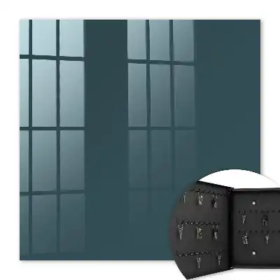 Türkisblaue Marine-Geometrie
