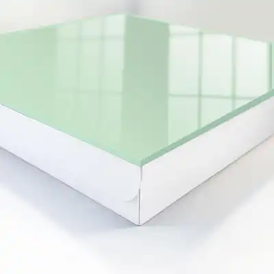 Mintgrüne, minimalistische Leichtigkeit