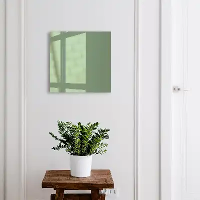 Gedämpftes Grün, modern und frisch