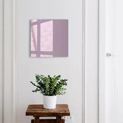 Lila purpurfarbene, minimalistische Eleganz