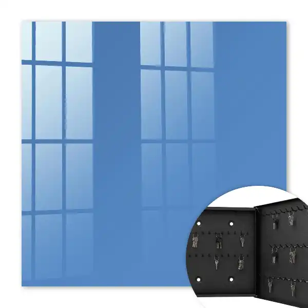 Blaue Farbe beruhigend und glättend