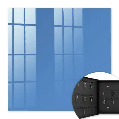 Blaue Farbe beruhigend und glättend