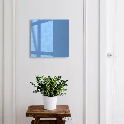 Blaue Farbe beruhigend und glättend