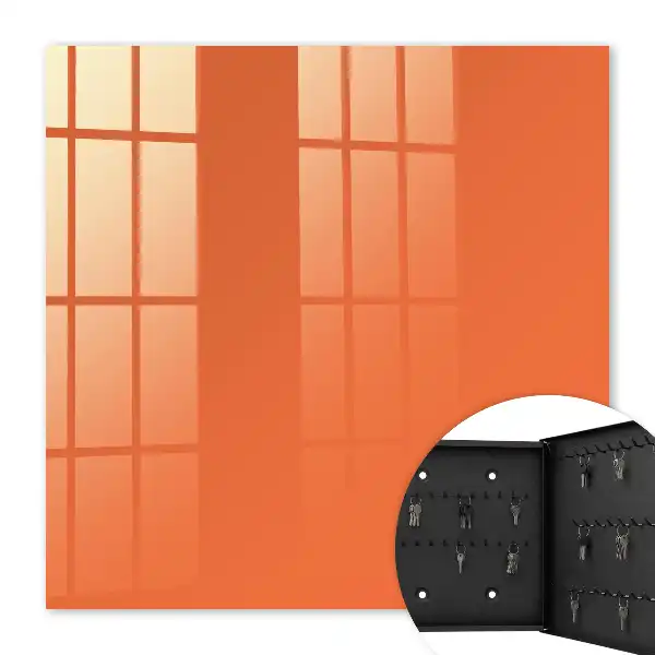 Kräftig orange, gleichmäßige Oberfläche