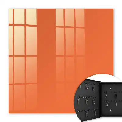 Kräftig orange, gleichmäßige Oberfläche
