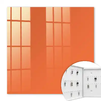 Kräftig orange, gleichmäßige Oberfläche
