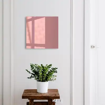 Minimalistischer Stil in Altrosa