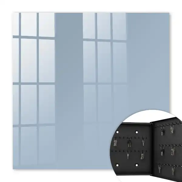 Pastellblaue Schlichtheit und Eleganz
