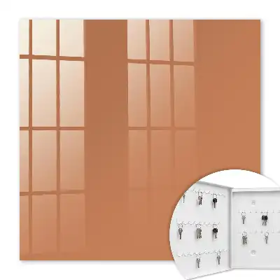 Gedämpftes Orange, warm und energiegeladen