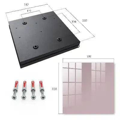 Zartes, minimalistisches Pastelllila