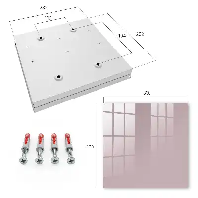 Zartes, minimalistisches Pastelllila