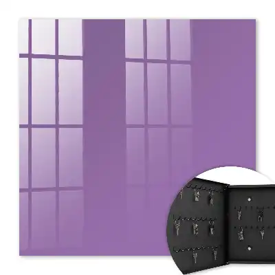 Ausdrucksstärke des minimalistischen Lila-Farbtons